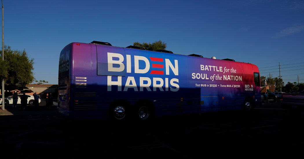 Trial Begins Over ‘Trump Train’ Encounter With 2020 Biden Campaign Bus